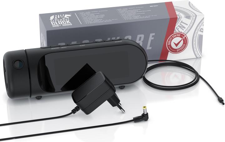 Actual product image Bearware Clock radio with projection