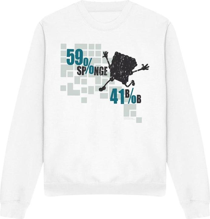 Produktbild Spongebob Squarepants 59% Sponge 41% Bob Sweatshirt (L)