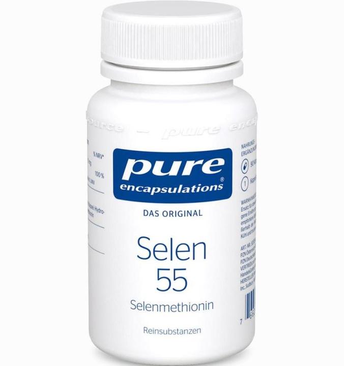 Actual product image Pure encapsulations Selen 55 Kapsel (90 Piece, Capsules, 28 g)