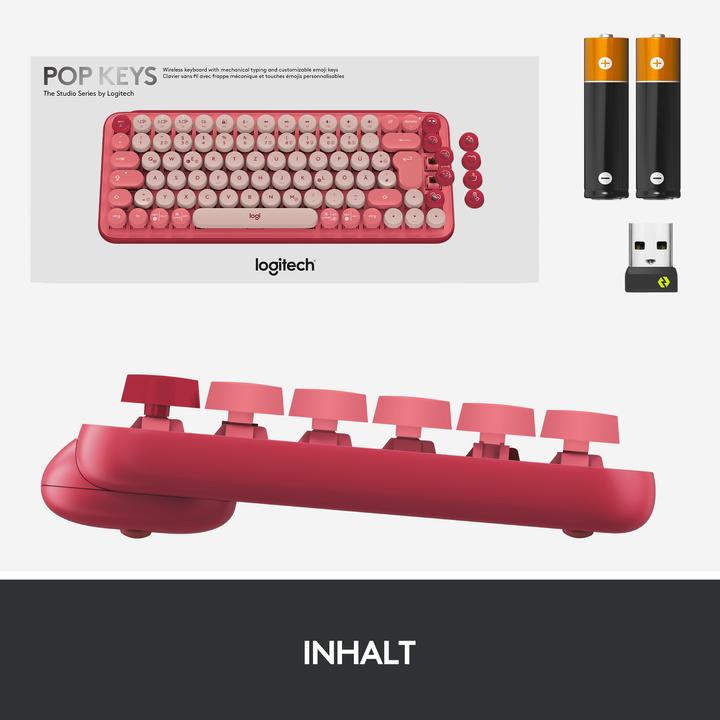 Actual product image Logitech POP Keys (DE, Wireless)