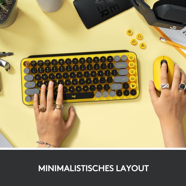 Image du produit Logitech POP Keys (DE, Sans fil)