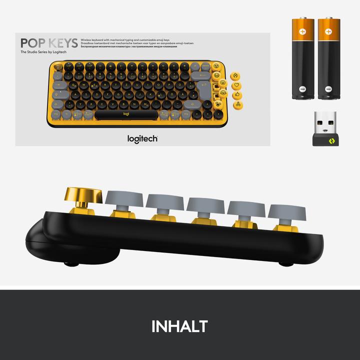 Image du produit Logitech POP Keys (DE, Sans fil)