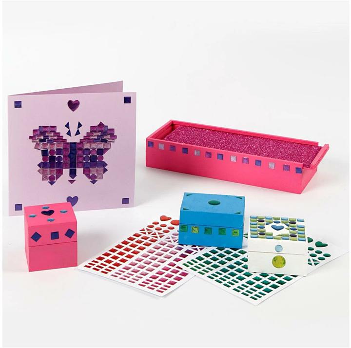 Produktbild Creativ Company 3D-Sticker Mosaik 10 Blatt