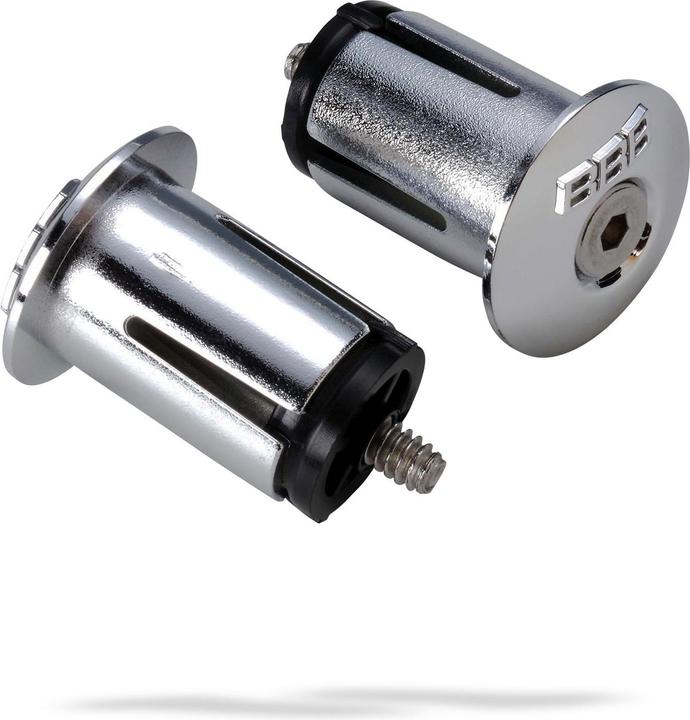 Immagine prodotto BBB Tappi manubrio ScrewOn BHT-96, 2 pezzi, cromo