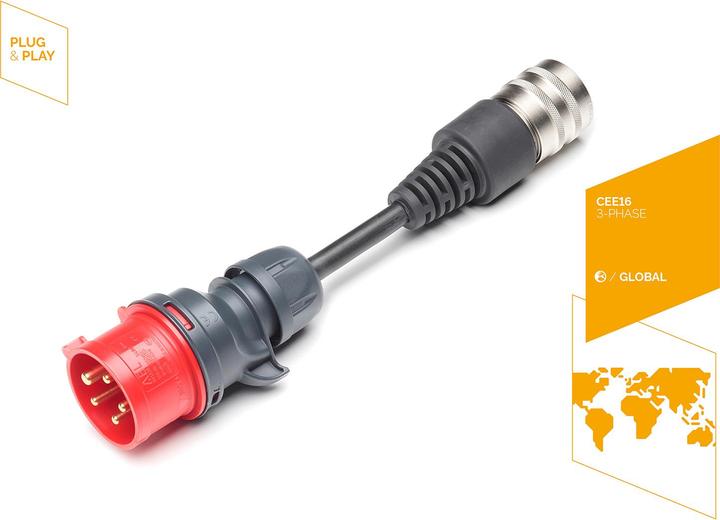 Immagine prodotto Juice Technology Adattatore Juice Booster a spina industriale (CEE16 rosso, 11 kW, 16 A)