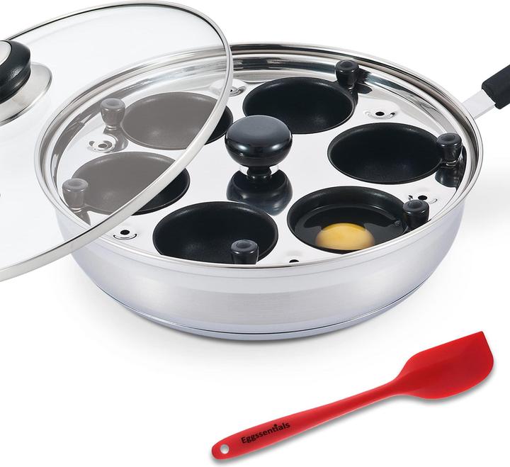 Produktbild Eggssentials Pochierte Eierkocher aus Edelstahl