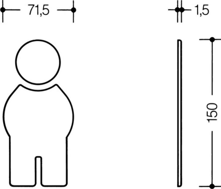 Actual product image Hewi Symbols