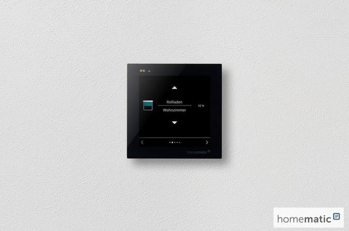 Actual product image EQ-3 Homematic IP Wired Glass Display HmIPW-WGD