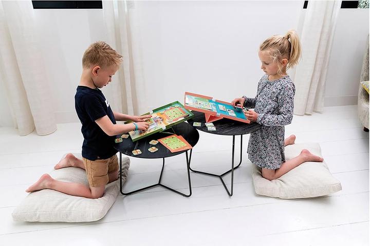 Actual product image Scratch Magnetic Learning Game Princess and Unicorn (French)