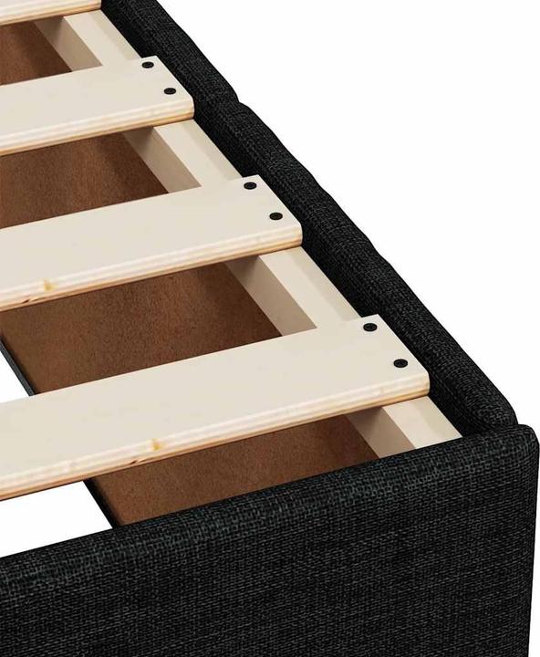 Produktbild VidaXL Bo x springbett mit Matratze 200 x 200 cm Stoff (200 x 200 cm, 200 x 200 cm)