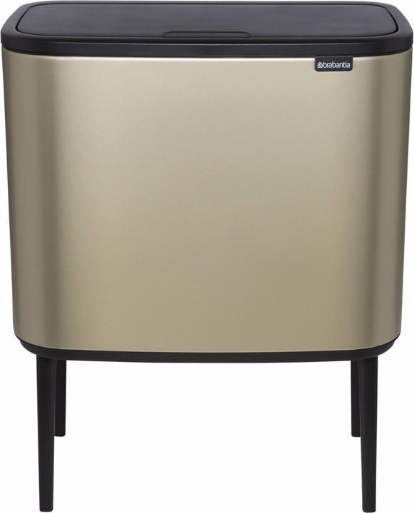 Productafbeelding Brabantia Prullenbak Bo Touch Bin Champagne, 3 x 11 L (33 l)