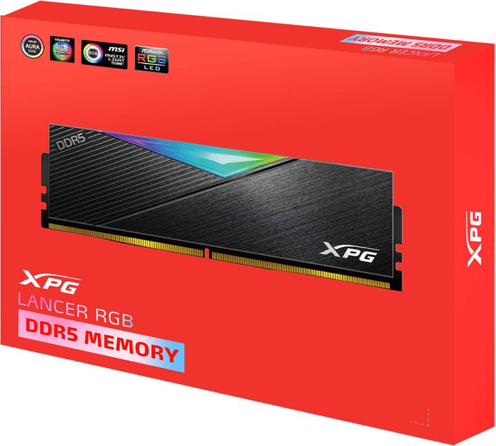 Productafbeelding Adata Xpg Lancer RGB (2 x 16GB, 6000 MHz, DDR5 RAM, DIMM 288 pin)