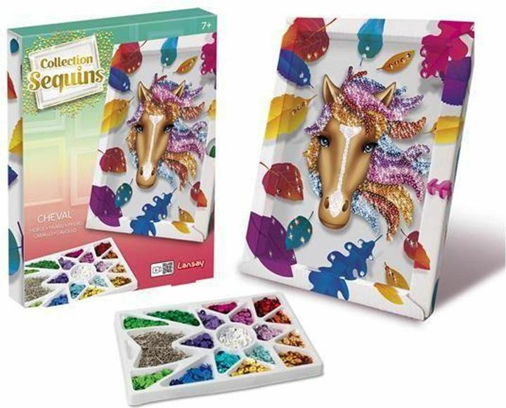 Produktbild Lansay Paillettenkunst Pferd