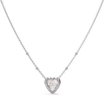 Guess Mon Amour Charming Steel Heart Halskette