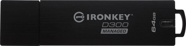 Actual product image Kingston IronKey D300 Encrypted Managed (64 GB, USB-A)