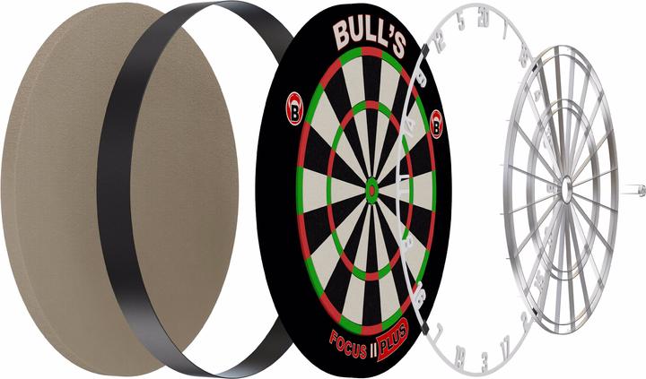Actual product image Bull's Focus II Plus Dart Board