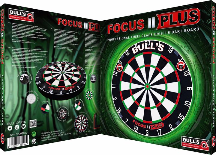 Actual product image Bull's Focus II Plus Dart Board