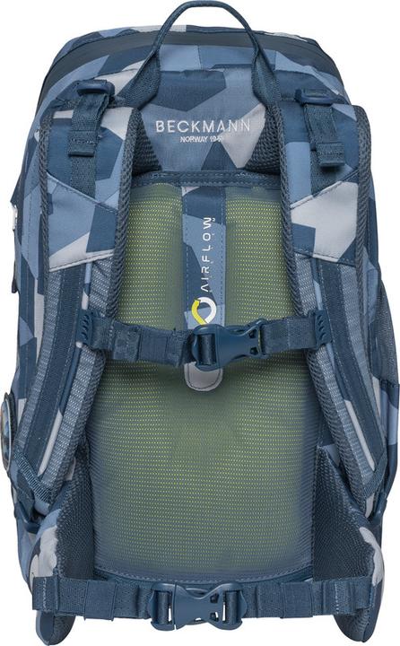 Immagine prodotto Beckmann Zaino scolastico Active Air FLX con tasca frontale double-face (25 l)
