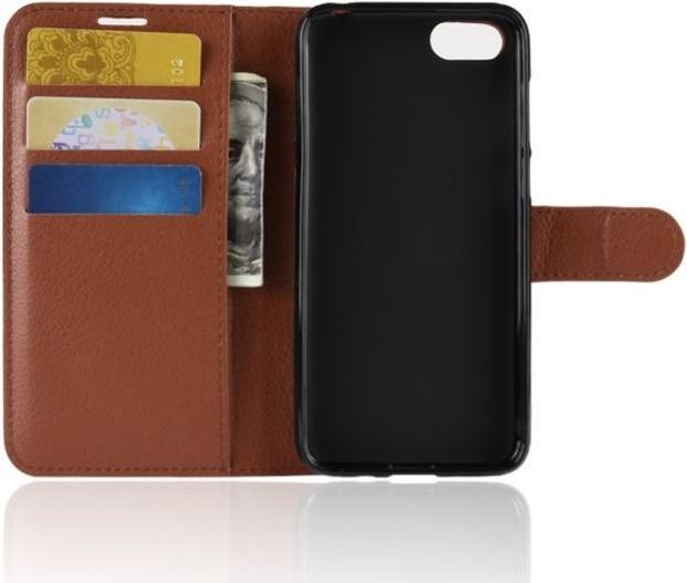 Actual product image MU Classic Litchi Leather Bookcover Series (Huawei Y5 (2018))