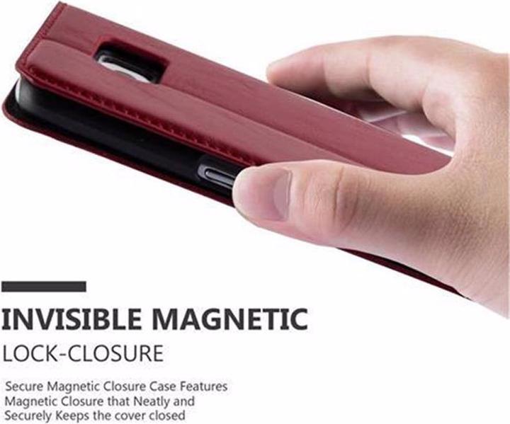 Actual product image Cadorabo Book Invisible Magnet Cover (Samsung Galaxy S6)