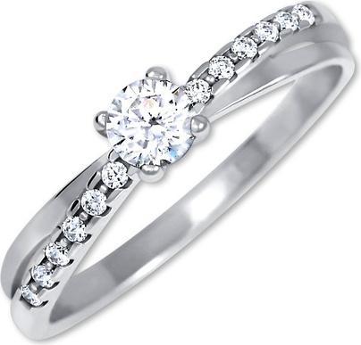 Produktbild Brilio - Charming ring with white gold crystals 229 001 00810 07 - Circuit: 51 mm (51)
