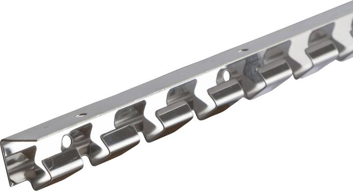 Immagine prodotto Kerbl Striscia di ganci in acciaio inox da 100 cm per tende in PVC