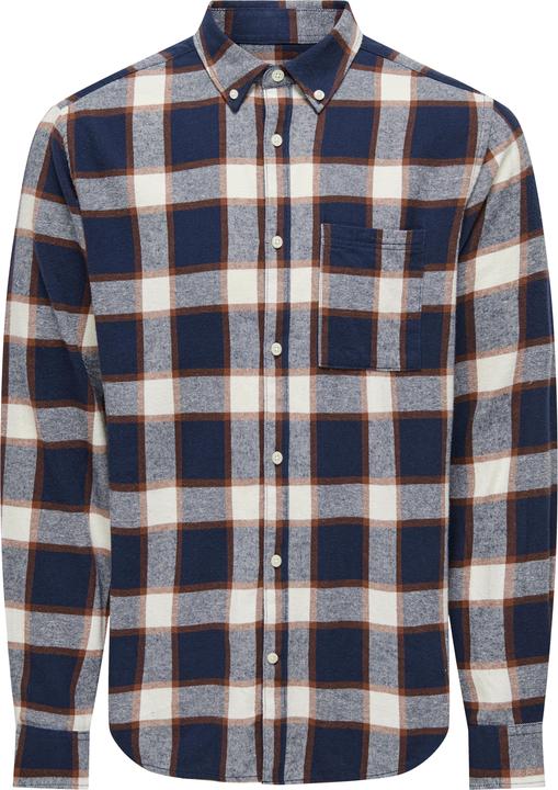 Only & Sons Onsral Ls Slim Check Shirt