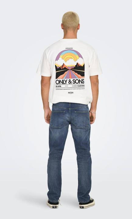 Image du produit Only & Sons ONSWEFT Mittlere Taille Normal geschnitten Jeans Slim Fit Jeans (W28/L30)