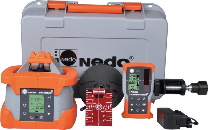 Produktbild Nedo NV472061 Primus2 HVA2N Baulaser + Commander2 Empfänger!