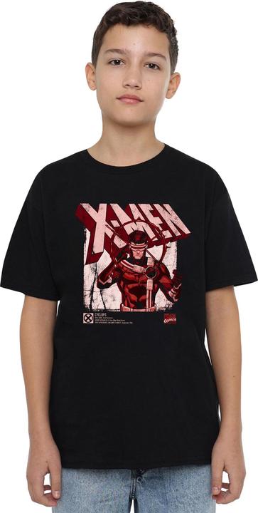Actual product image Childrens/Kids X-Men Cyclops Infographic T-Shirt (128)