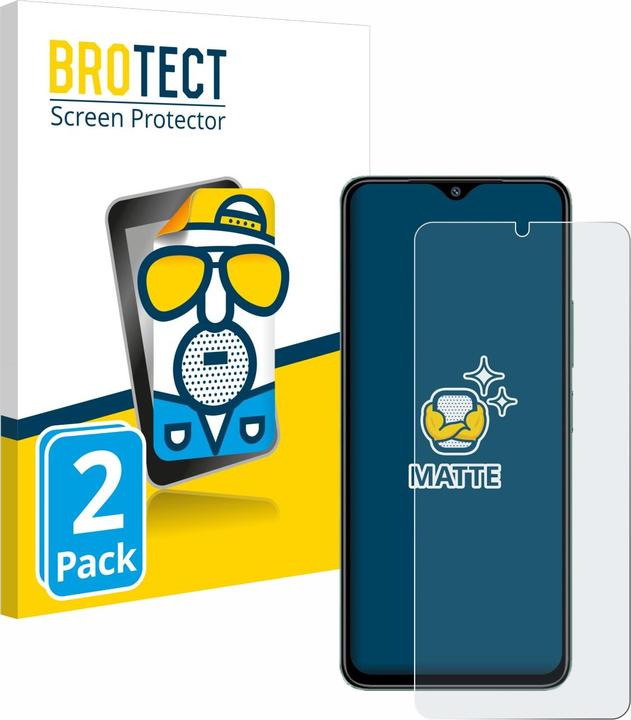 Immagine prodotto BROTECT Pellicola protettiva antiriflesso opaca (2 Pezzo/i, Xiaomi Redmi A3)