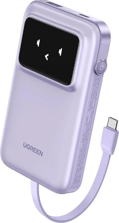 Immagine prodotto Ugreen PB511 Uno, 10000mAh, 30W, QC + PD, Purple (10000 mAh, 30 W)
