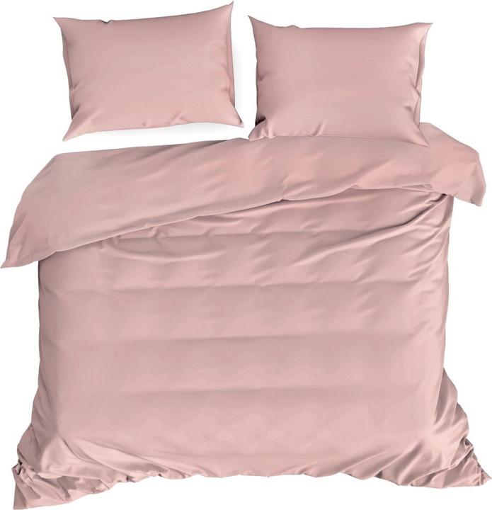 Actual product image Eurofirany DIVA LINE DINA High quality cotton satin single color bedding set, 220 X 200 cm, 2 pcs. 70 X 80 cm (Duvet cover, 220 x 200 cm)