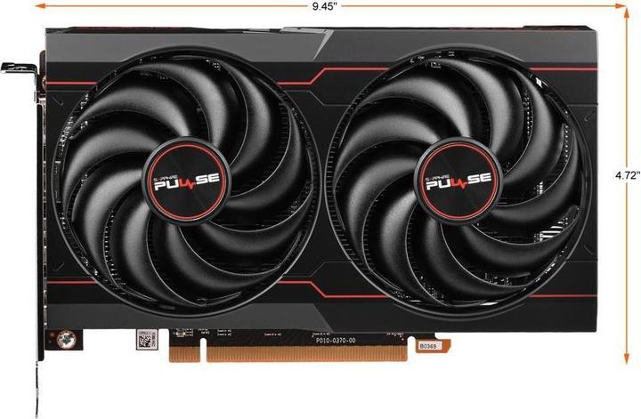 Actual product image Sapphire Radeon RX 6600 Pulse (8 GB)