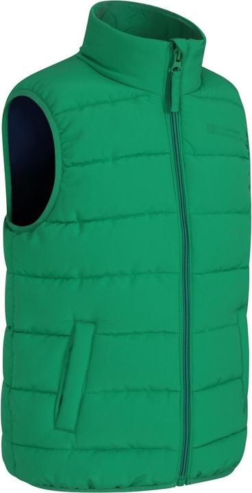 Actual product image Mountain Warehouse Childrens/Kids Rocko Plain Padded Gilet (140)