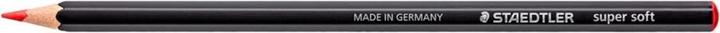 Actual product image Staedtler Colored pencil soft 24ST (Orange, Pink, Magenta, Cyan, Bordeaux red, Green, Grey, Black, Purple, White, Red, Yellow, Blue, Brown, 24 x)