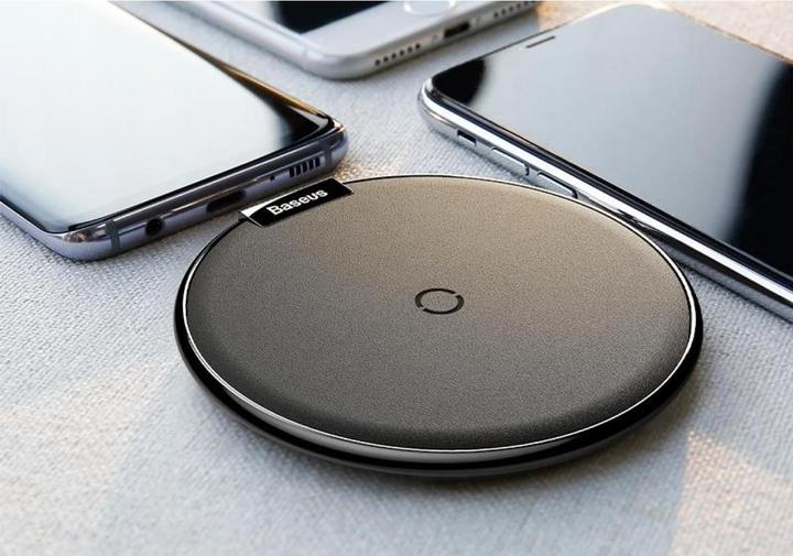 Image du produit Baseus Chargeur sans fil Qi en cuir
