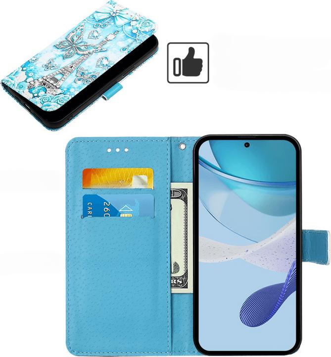 Actual product image Cover-Discount iPhone 16e - Tasche Hülle mit Motiv (Apple iPhone 16e)