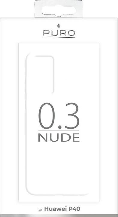 Produktbild Puro Case 0.3 Nude for Huawei P40, clear (Huawei P40)