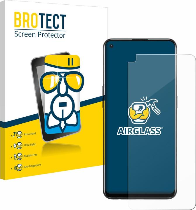 Actual product image BROTECT AirGlass Glass (1 Piece, Oppo Reno 5 Lite)