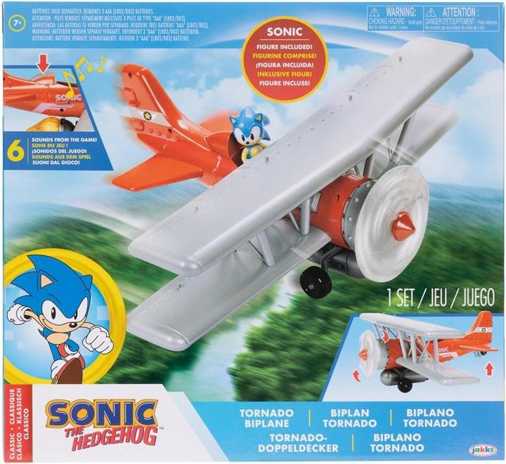 Produktbild Jakks Pacific Sonic - The Hedgehog Minifiguren Spielset Doppeldecker 6 cm