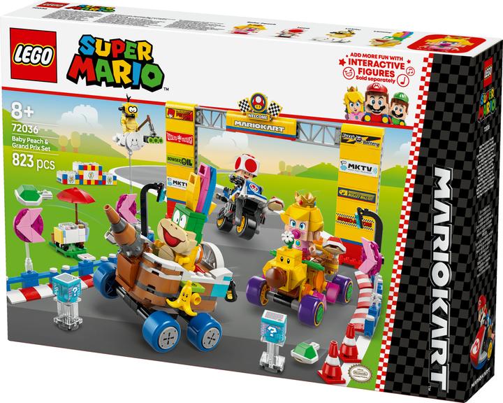 Actual product image LEGO Mario Kart - Baby Peach & Grand Prix Set (72036, LEGO Super Mario)