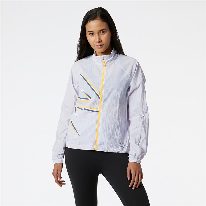 Image du produit New Balance W Printed Impact Run Light Pack Jacket (XS)