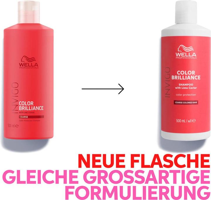 Actual product image Wella Invigo Color Brilliance Shampoo Coarse (500 ml, Liquid shampoo)