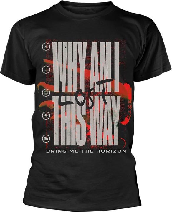 Bring Me The Horizon Why Am I This Way Mens Black T-Shirt-Extra Large (42-44) (XL)