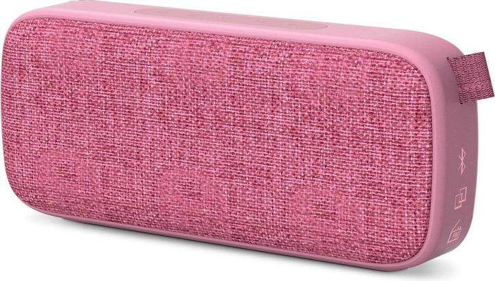 Actual product image Energy Sistem Box 3+ Portable Stereo Speaker Pink 6 W (9 h, Rechargeable battery operated)