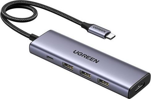 Actual product image Ugreen USB-C Hub (USB-C, 5 Ports)
