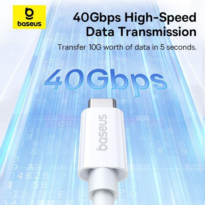 Produktbild Baseus USB C – USB C (1 m, USB 4.0, 240 W)