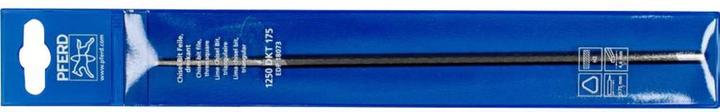 Actual product image Pferd Chisel Bit file triangular cut 2 for sharpening edge-grinding saw chains (Cut 2, 175 mm)
