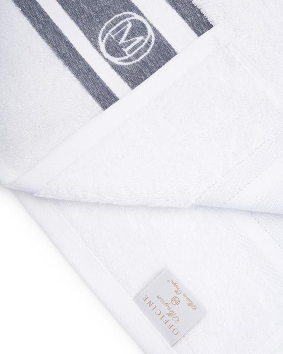 Produktbild Monogram Linea Handtuch 50x100cm grau (50 x 100 cm)